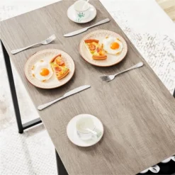 Yaheetech 3pcs Vintage Space-saving Counter Table Set With 3-layer Side Storage Shelf For Kitchen 9 Yaheetech 3pcs Vintage Space-saving Counter Table Set With 3-layer Side Storage Shelf For Kitchen -Furniture GUEST 00678945 a027 4a86 8d4e b1557efb5d26