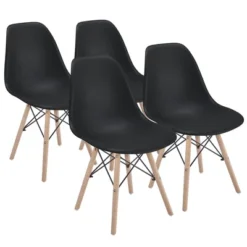 Yaheetech Modern Dining Chairs With Natural Beech Wood Set Of 4 19 Yaheetech Modern Dining Chairs With Natural Beech Wood Set Of 4 -Furniture GUEST 01077e12 4958 4eb9 9c37 2f35db5e3f36