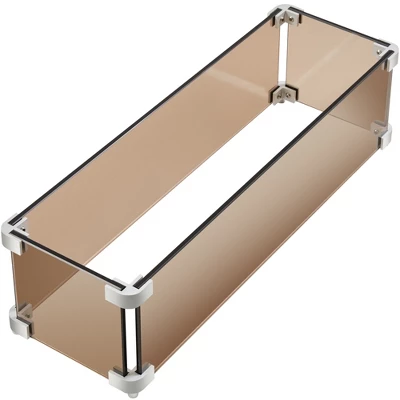 Yaheetech Tempered Glass Wind Guard Fence Fire Pit Table 9 Yaheetech Tempered Glass Wind Guard Fence Fire Pit Table - Image 9