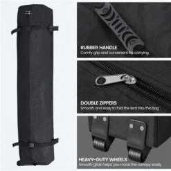 Yaheetech 10x10ft Outdoor Pop Up Canopy For Garden Patio Park Market 22 Yaheetech 10x10ft Outdoor Pop Up Canopy For Garden Patio Park Market -Furniture GUEST 02e833c1 1351 42e3 bc33 fea7ffc03add