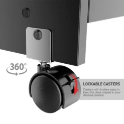 Yaheetech Mobile Office Desk Cabinet Home Rolling Shelf Cart Storage Cupboard -Furniture GUEST 03f588f8 e41a 4f29 a0a2 4754a77c2483