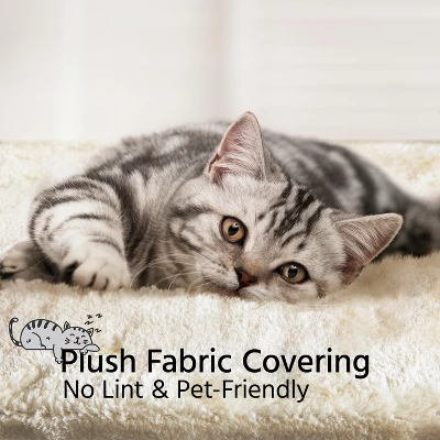 Yaheetech 53inch Wooden Cat Tree Tower With Condo, Wood 4 Yaheetech 53inch Wooden Cat Tree Tower With Condo, Wood - Image 4