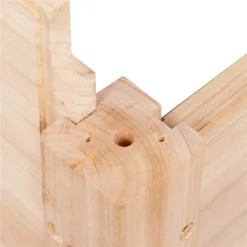Yaheetech Fir Wood Garden Bed Planter Raised Bed -Furniture GUEST 051bf083 c61d 4405 8f6c f8b8745def11