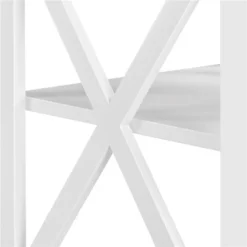 Yaheetech 3 Tier Wood End Table With Storage Shelves, X-Shape Frame SideTable For Living Room -Furniture GUEST 08dabfc4 10ab 4701 8f72 fe145fe67b3f