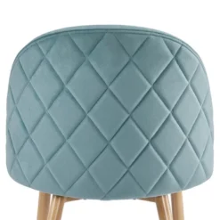 Yaheetech Pack Of 2 Velvet Dining Chairs With Backrest Metal Legs For Kitchen Dining Room 10 Yaheetech Pack Of 2 Velvet Dining Chairs With Backrest Metal Legs For Kitchen Dining Room -Furniture GUEST 0a13e505 0805 4d9e b02b 589c0160542c