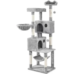 Yaheetech 73"H 4-level Plush Cat Tree Tower With Condos Platform 13 Yaheetech 73"H 4-level Plush Cat Tree Tower With Condos Platform -Furniture GUEST 0b19ed39 374e 474e 8a9a b712336c8ffc