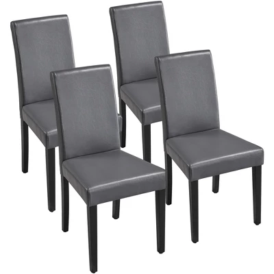 Yaheetech 4pcs High Back Padded Dining Chairs With Wood Legs For Home Restaurants 10 Yaheetech 4pcs High Back Padded Dining Chairs With Wood Legs For Home Restaurants - Image 10