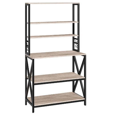 Yaheetech 6-Tier Baker’s Rack With Adjustable Feet For Kitchen 7 Yaheetech 6-Tier Baker’s Rack With Adjustable Feet For Kitchen - Image 7