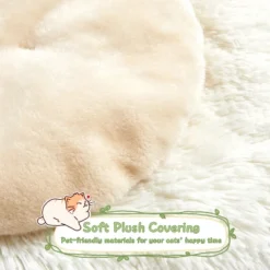 Yaheetech 54inch Rattan Cat Tree Cat Tower With Condo, Beige -Furniture GUEST 0d0a5939 501e 44ff bcf4 1ccc1b6019ae