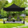 Yaheetech Portable 10 X 10 Ft. Pop-up Canopy Tent With 3 Sidewalls And Adjustable Awning