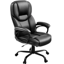 Yaheetech Faux Leather Executive Office Chair With Ergonomic High Back -Furniture GUEST 0e13d7ac 1fdc 4014 ba0e 58bbb126e789