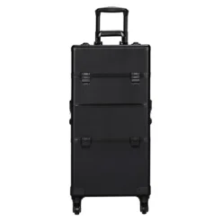 Yaheetech 3 In 1 Aluminum Cosmetic Case Professional Makeup Train Case -Furniture GUEST 0e1a9a90 05ce 4c33 9b1c 19ec2c0779fe