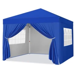 Yaheetech 10x10ft Pop-up Canopy With Sandbags And Wheeled Carry Bag -Furniture GUEST 10aefcdc 5e7a 4e73 b61b 122b24308783