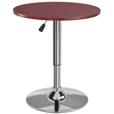 Yaheetech Adjustable Pub Round Table Counter Height Bistro Table W/ 360° Swivel MDF Tabletop 11 Yaheetech Adjustable Pub Round Table Counter Height Bistro Table W/ 360° Swivel MDF Tabletop - Image 11