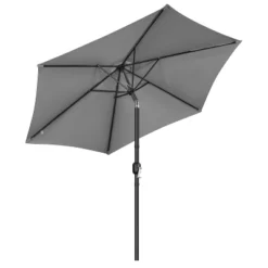 Yaheetech 9FT Patio Umbrella Market Umbrella With Button Tilt And Crank -Furniture GUEST 110e6042 c6e1 4d72 a1dc 90e54babcca7