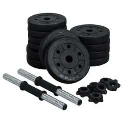 Yaheetech Man Workout Body Building Training Home Dumbbell Set Black -Furniture GUEST 12ef97f9 e269 471e 8f5b c31cd616c72b