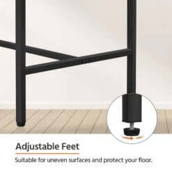 Yaheetech Industrial Counter Height Table Set For Dining Room -Furniture GUEST 151f9001 078f 4503 9f54 02372afe1e8a