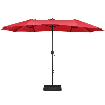 Yaheetech 13 Ft Outdoor Patio Umbrella With Crank 9 Yaheetech 13 Ft Outdoor Patio Umbrella With Crank - Image 9