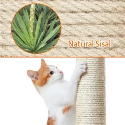 Yaheetech 67″ H Cat Tree Cat Tower, Multi-Level Cat Play House, Climbing Tree -Furniture GUEST 177f3984 b94f 4bfb 9ec9 5ca21b4376c8