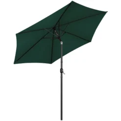 Yaheetech 10FT Patio Umbrella Market Umbrella With Push Button Tilt And Crank -Furniture GUEST 190e17ba d6ff 4b65 a4a4 bc2212dc6378