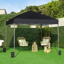 Yaheetech Pop-up Canopy Tent 12'X12' For Home Backyard Parties