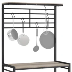 Yaheetech 4-Tier Kitchen Storage Rack With High Display Shelf 9 Yaheetech 4-Tier Kitchen Storage Rack With High Display Shelf -Furniture GUEST 1a776b39 129e 47a6 9052 6ee3e37d038d