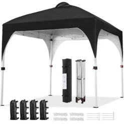 Yaheetech 8x8 FT Pop Up Canopy Tent With Roller Bag -Furniture GUEST 1c63d14d 6b55 4e92 be6d bc40c3cec754