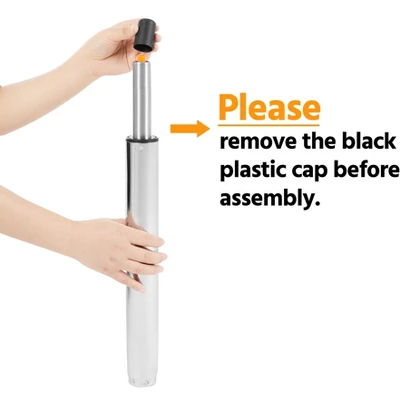 Yaheetech 2PCS Swivel Adjustable Bar Stools With Large Steel Pedestal Base For Bar Counter 6 Yaheetech 2PCS Swivel Adjustable Bar Stools With Large Steel Pedestal Base For Bar Counter - Image 6