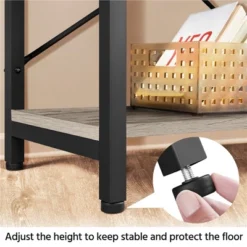 Yaheetech 3 Tiers Wood Console Table Industrial Sofa Table 12 Yaheetech 3 Tiers Wood Console Table Industrial Sofa Table -Furniture GUEST 2019859f 7952 46c5 9340 a9576e1901d1