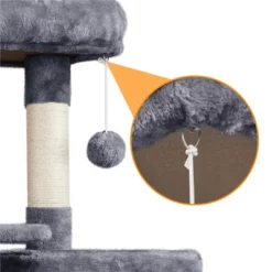 Yaheetech 63" Multilevel Plush Cat Tree With Hammock For Cats Kitchens 18 Yaheetech 63" Multilevel Plush Cat Tree With Hammock For Cats Kitchens -Furniture GUEST 24a4589d b795 4138 91a3 7250bbc7f3e5