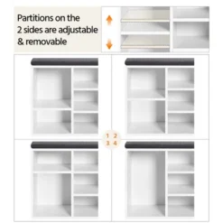 Yaheetech Shoe Storage Bench Shoes Organizer With 10 Cubbies And Cushion Seat, White 13 Yaheetech Shoe Storage Bench Shoes Organizer With 10 Cubbies And Cushion Seat, White -Furniture GUEST 2505ce76 6a3e 44f5 8598 a9c6fe37b5ff
