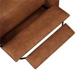 Yaheetech Faux Leather Recliner Sofa With Pocket Spring Brown 13 Yaheetech Faux Leather Recliner Sofa With Pocket Spring Brown -Furniture GUEST 25179f58 1e0b 453e 9c01 aa512a8462c7