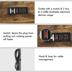 Yaheetech 47.5-inch Laptop Computer Desk With Power Outlet And Elevated Bookshelf 12 Yaheetech 47.5-inch Laptop Computer Desk With Power Outlet And Elevated Bookshelf -Furniture GUEST 27b2d0e3 56fb 4342 a56a 8aa5ddc77baa