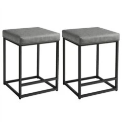 Yaheetech 24" H Backless Upholstered Bar Stools Set Of 2 For Kitchen Counter 15 Yaheetech 24" H Backless Upholstered Bar Stools Set Of 2 For Kitchen Counter -Furniture GUEST 2935d4c2 0daa 40c8 ab33 cf78f48338f3