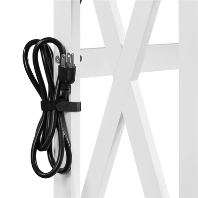 Yaheetech 2-Tier Sofa Table With Outlet For Hallway/Living Room/Corridor 5 Yaheetech 2-Tier Sofa Table With Outlet For Hallway/Living Room/Corridor - Image 5