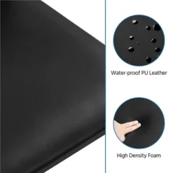 Yaheetech Set Of 2 Dining Chair Weave Chair With Armrest, Black -Furniture GUEST 2a1a6213 dc96 4af5 8c43 24f17fc11368