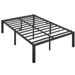 Yaheetech Metal Platform Bed Frame With Heavy Duty Steel Slat Support -Furniture GUEST 2dcd77bc 58f2 42c9 bc81 ed99088e5f86