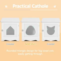 Yaheetech Decorative Cat Litter Box Furniture -Furniture GUEST 2fb304f7 2552 4e59 9776 da7af5a8abc3