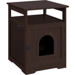 Yaheetech Decorative Cat Litter Box Enclosure 11 Yaheetech Decorative Cat Litter Box Enclosure -Furniture GUEST 302c93ac 5608 48ce 90fb 6f09e1475df4