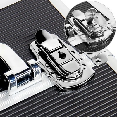 Yaheetech 4-In-1 Aluminum Rolling Cosmetic Makeup Train Cases 5 Yaheetech 4-In-1 Aluminum Rolling Cosmetic Makeup Train Cases - Image 5