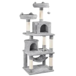 Yaheetech 62.2"H 3-Level Cat Tower With 2 Condos For Indoor Cats 20 Yaheetech 62.2"H 3-Level Cat Tower With 2 Condos For Indoor Cats -Furniture GUEST 310a0365 db22 4245 9402 1d38376d1c80