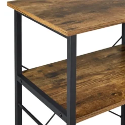 Yaheetech Kitchen Storage Rack With Basket/Hooks/Storage -Furniture GUEST 328a964f df05 4ca3 ad6b 7178d0596f3d