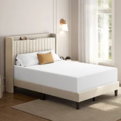 Yaheetech 12" Gel Memory Foam Mattress With Green Tea Scent, Cooling Tech, 3 Foam Layers -Furniture GUEST 33927e29 58e0 44a7 9321 51b45bcc17dd