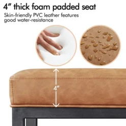 Yaheetech 30"H Bar Stools Backless Industrial Stool Modern Upholster Set Of 2 11 Yaheetech 30"H Bar Stools Backless Industrial Stool Modern Upholster Set Of 2 -Furniture GUEST 344cbbf9 acc1 488f 8752 3ca5215289e7