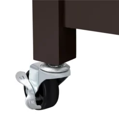 Yaheetech Rolling Kitchen Island Microwave Oven Stand With 3 Shelves And Worktop -Furniture GUEST 35080dfd 64e8 44d9 a6d3 0adf64bc4be4