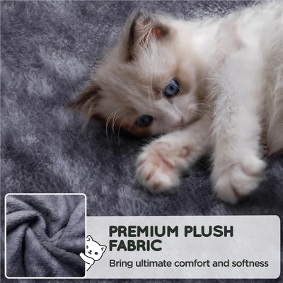 Yaheetech 63" Multilevel Plush Cat Tree With Hammock For Cats Kitchens 4 Yaheetech 63" Multilevel Plush Cat Tree With Hammock For Cats Kitchens - Image 4