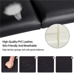 Yaheetech Portable Massage Table With Carry Case Bag -Furniture GUEST 378f8ee3 9f91 4579 8dde 8449b4a126f6