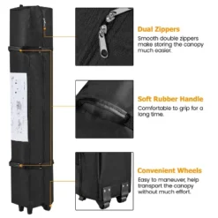 Yaheetech 10x17ft Pop-up Gazebo Canopy With Double Awnings 15 Yaheetech 10x17ft Pop-up Gazebo Canopy With Double Awnings -Furniture GUEST 38cb7e12 1d0a 49ce 9935 7a2c7160d8c4