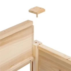 Yaheetech Wooden Raised Garden Bed Elevated Planter Box Brown -Furniture GUEST 393548fe 3f84 4ed3 95ef bbc23774e855