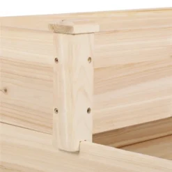 Yaheetech 3 Tier Raised Garden Bed Elevated Flowers Vegetables Planter Wood -Furniture GUEST 3ac287e8 dd58 4852 9241 33c45e8a81be